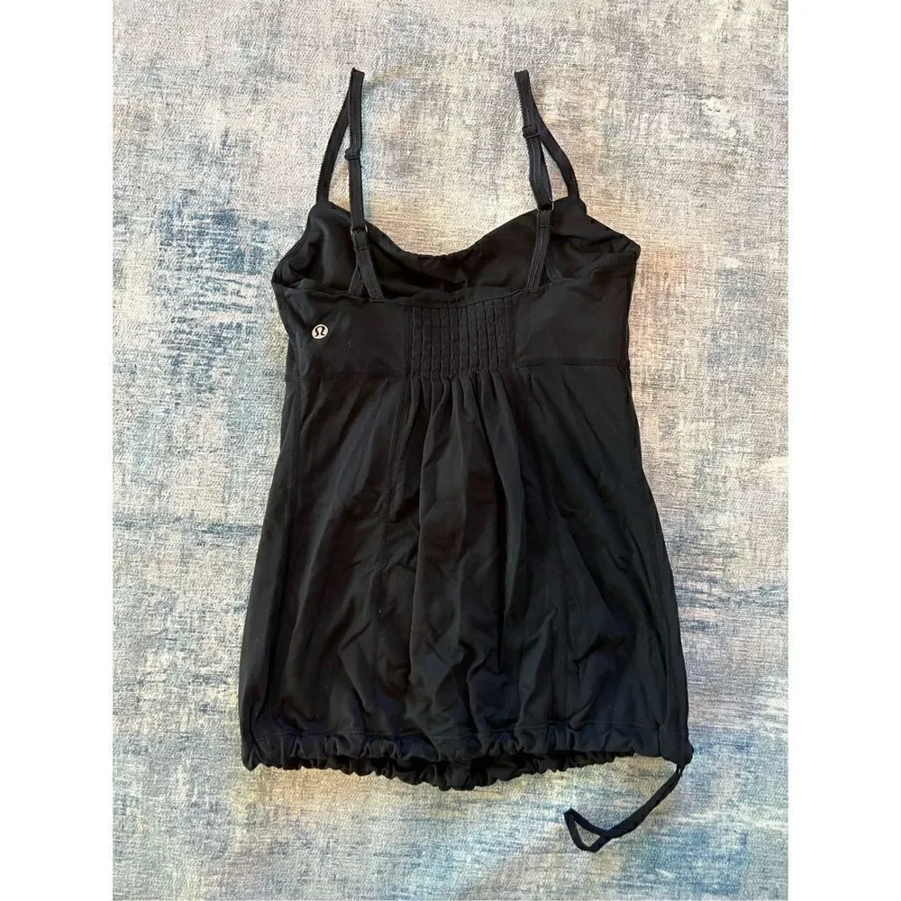 Lululemon Black Fouette Dance Athletic Tank Size 4